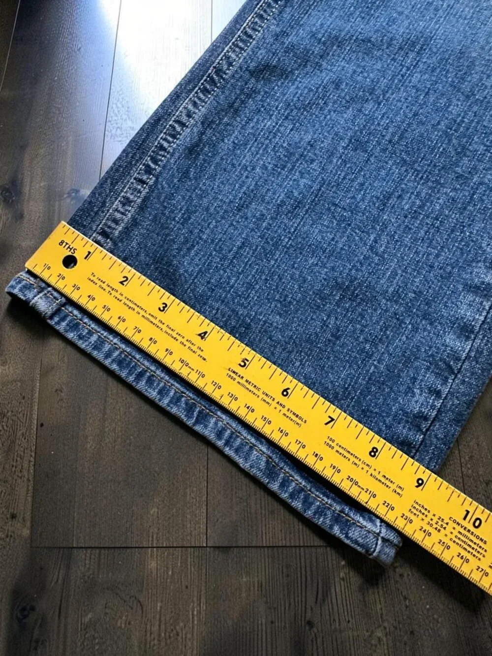 Levi Strauss Signature Men’s Bootcut Jeans 36x30 Medium Wash Casual Y2K - Picture 10 of 11